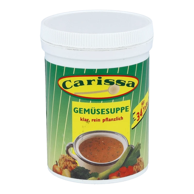 Klare Brühe Carissa Gemüsesuppe 500g
