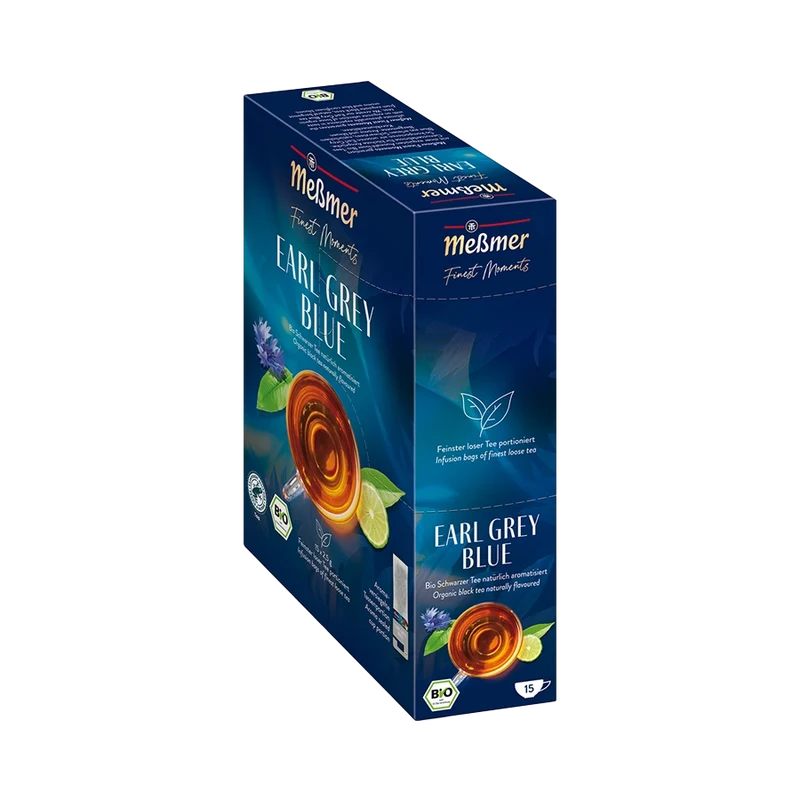 Meßmer Finest Moments BIO Organic Earl Grey Blue