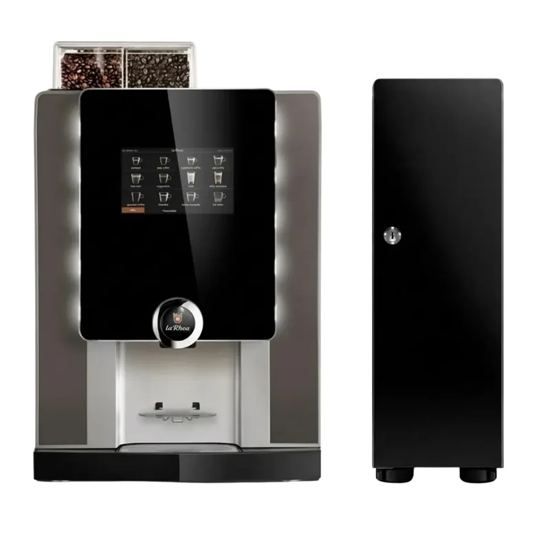 LaRhea V+ Grande 2 Premium Coffee Machine + rhMM1.v+ Milk Module Commercial Bundle Kit