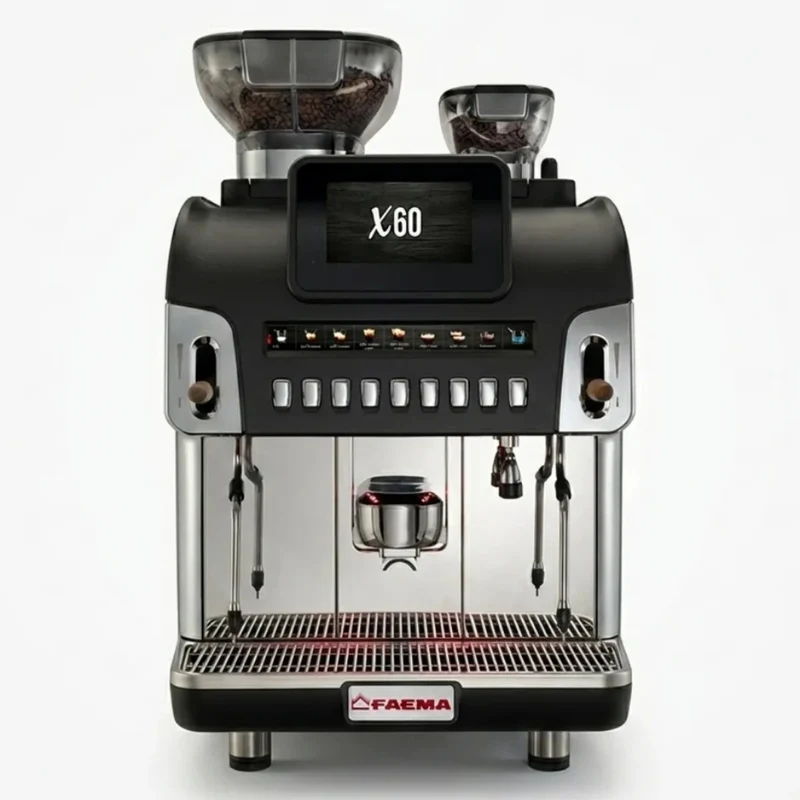 Faema X60 Espresso Machine - Bean to Cup + 600 Cups per Day