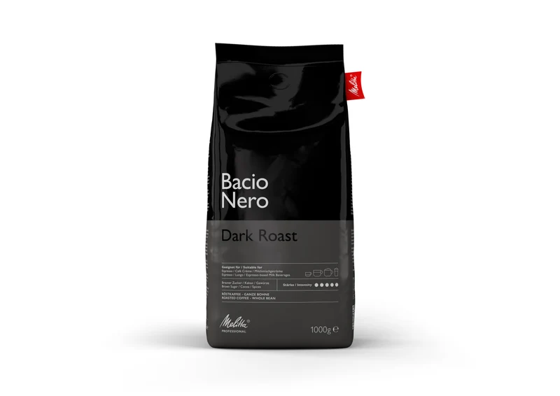 Melitta® Bacio Nero® Dark Roast 8 x 1.000g