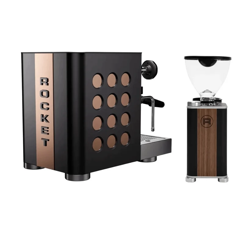 Rocket Appartamento TCA Espresso Machine + Giannino Grinder - Home Bundle Kit