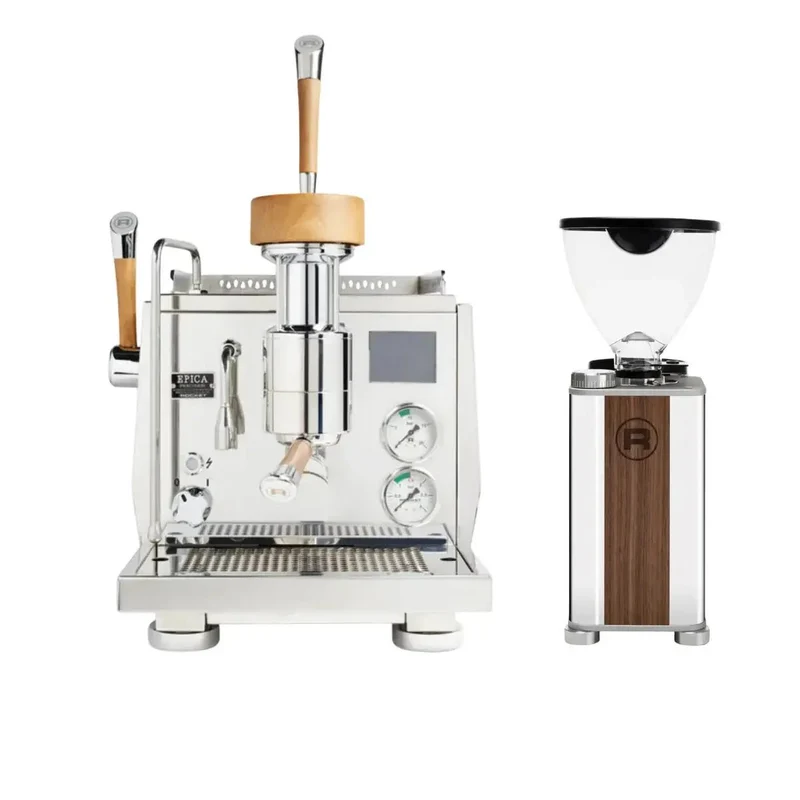 Rocket Epica Espresso Machine + Giannino Grinder - Home Bundle Kit