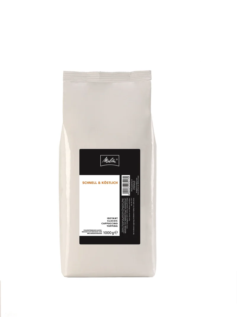 Melitta® Instant CLASSIC CAPPUCCINO TOPPING 1.000g