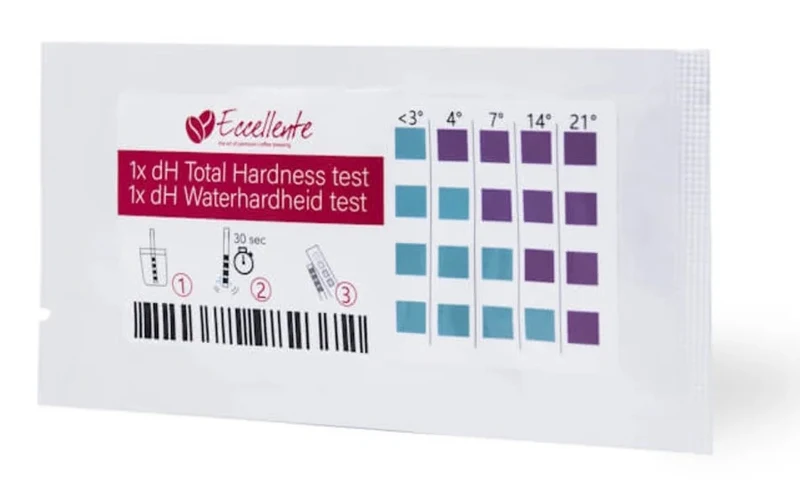 Eccelente Waterhardheid test strip