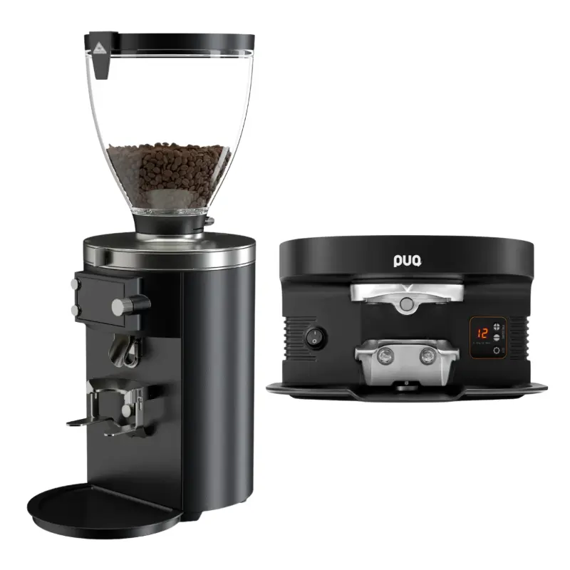 Mahlkonig E80W GBS Grinder + Puqpress M4 Automatic Tamper Commercial Bundle Kit