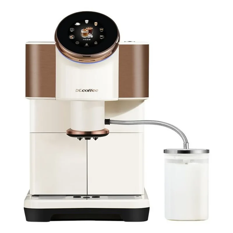Dr. Coffee H2 Espresso Machine - Bean to Cup, Automatic Milk-Pipe System