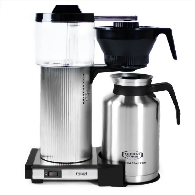 Moccamaster CDT Grand Thermal Carafe Coffee Maker - 1.8L High-Capacity Brewer