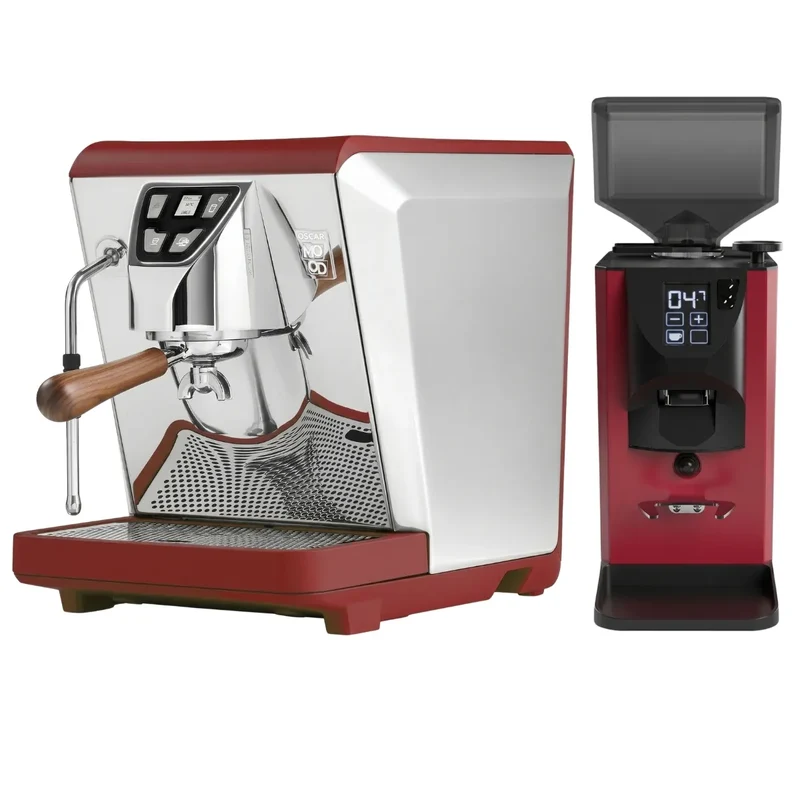 Nuova Simonelli Oscar Mood Espresso Machine + Duo Espresso Grinder Home Bundle Kit