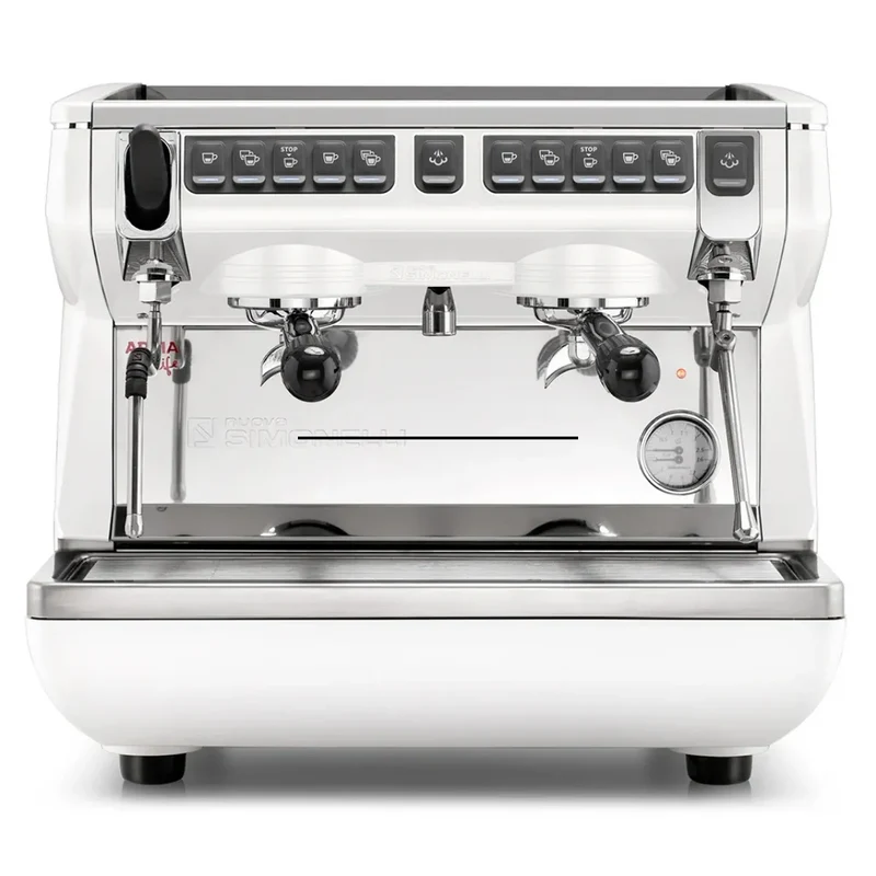Nuova Simonelli Appia Life Compact 2 Group Espresso Machine - 7.5 Litre Boiler, Drytex Thermal