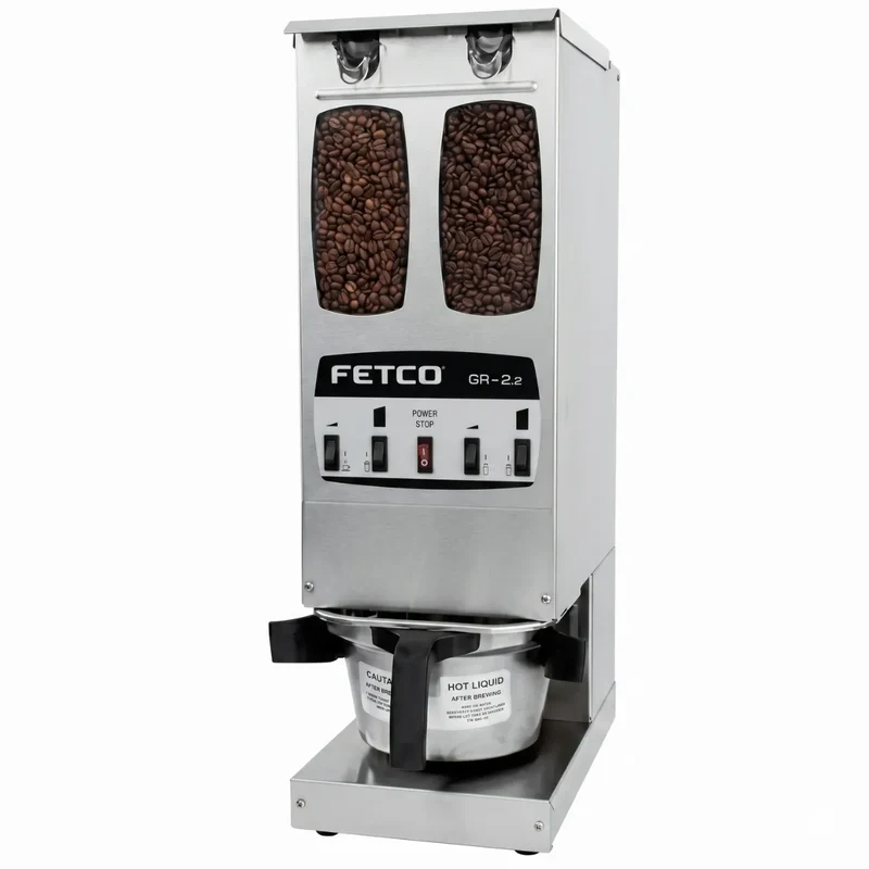 FETCO GR-2.2/GR-2.3 Espresso Grinder - Dual Hopper 2 Switch CE & 3 Switch CE