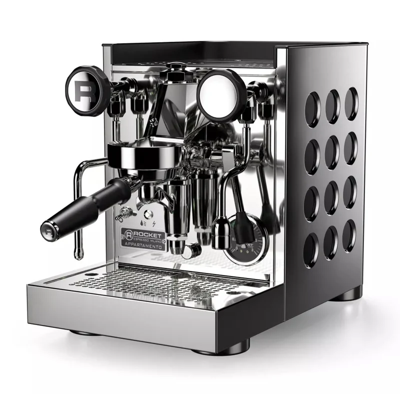 Rocket Appartamento TCA Espresso Machine - Temperature Control - Steel/Black