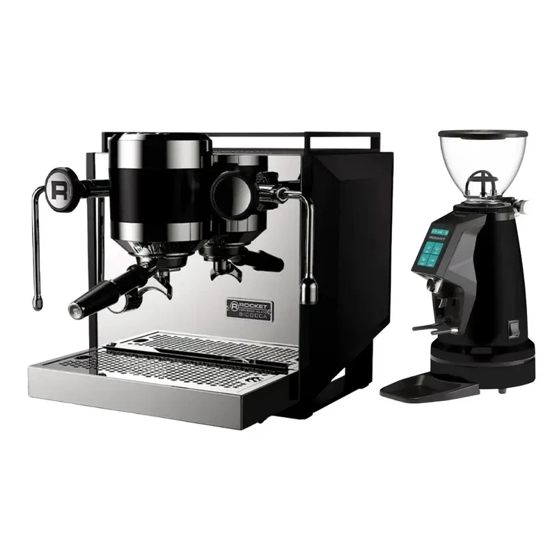 Rocket Bicocca Espresso Machine + Spluga Élite Grinder - Home Bundle Kit