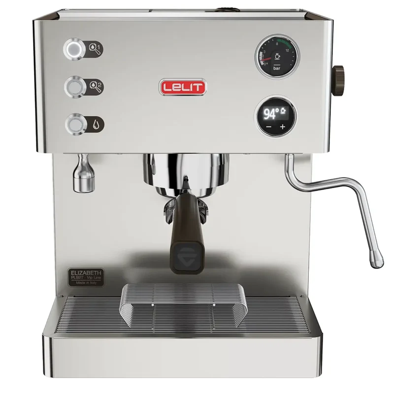 Lelit Elizabeth PL92T Espresso Machine in Stainless Steel | Dual Boiler