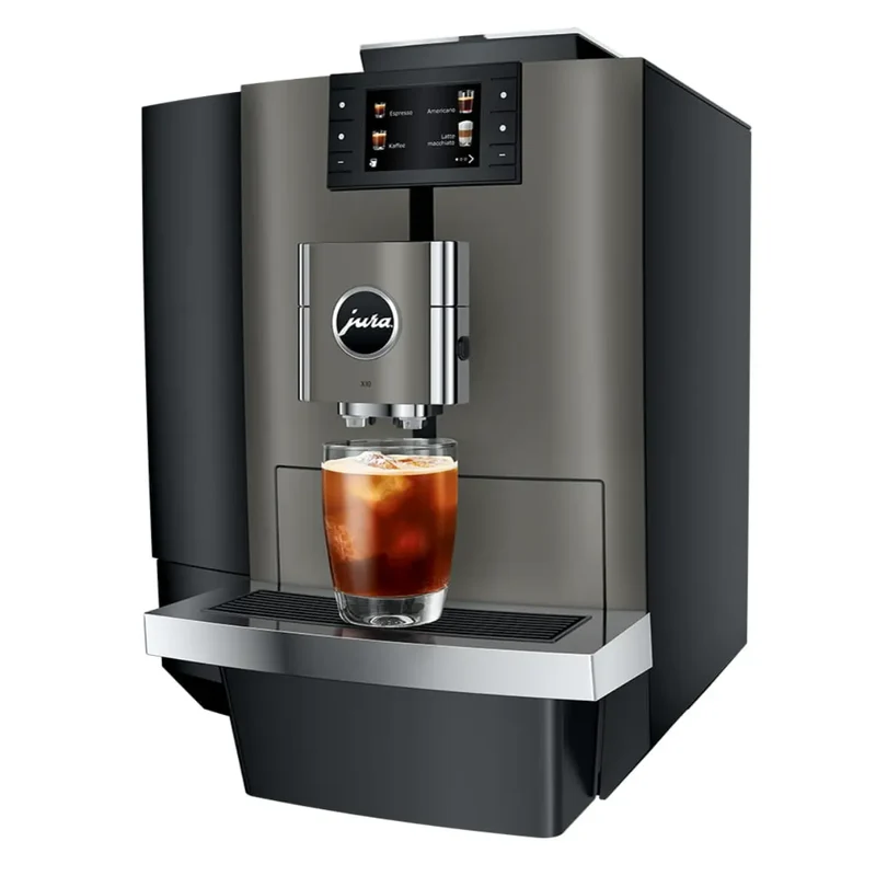 JURA X10 Automatic Bean to Cup Espresso Machine - Up to 100 Cups/day