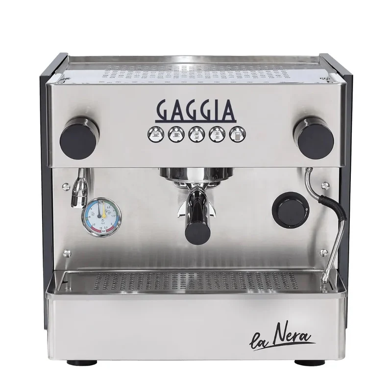 Gaggia Milano La Nera Espresso Machine - with Copper Boiler and Smartia Connect Technology