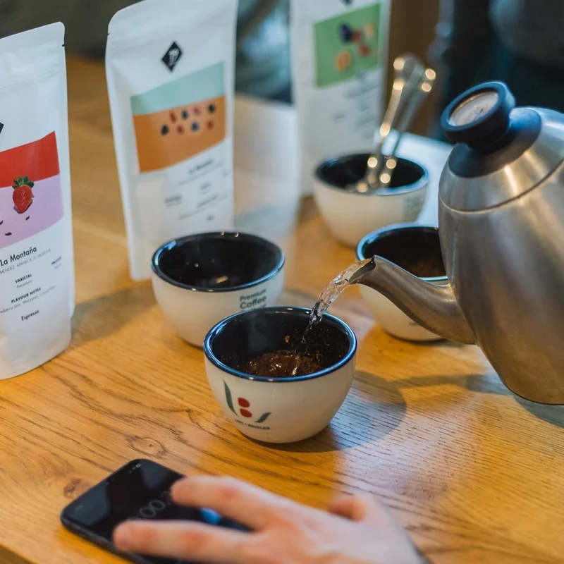 Kaffeeverkostung