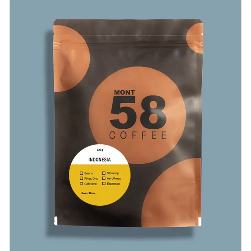 MONT58 Indonesia Single Origin Coffee Beans