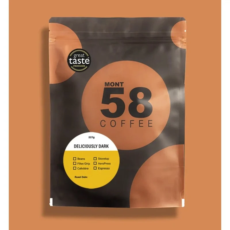MONT58 Deliciously Dark Blend Coffee Beans