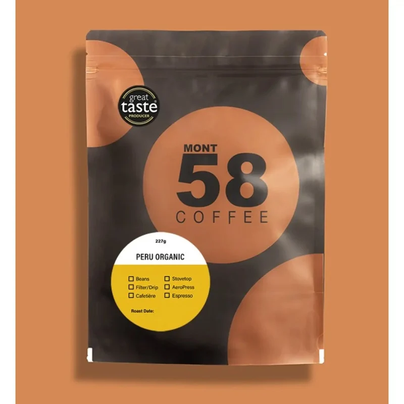 MONT58 Peru Organic Coffee Beans