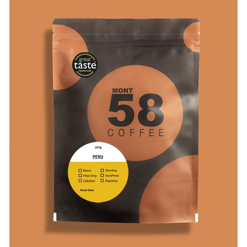 MONT58 Peru Single Origin Coffee Beans