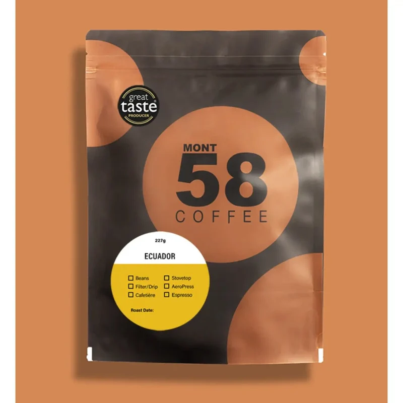 MONT58 Ecuador Single Origin Coffee Beans