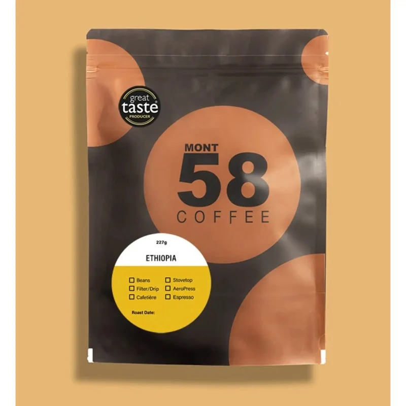 MONT58 Ethiopia Single Origin Coffee Beans