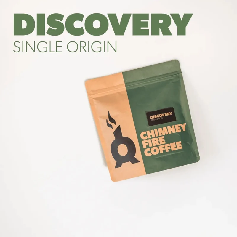 Chimney Fire Discovery Coffee Beans - Bright, Floral, Juicy Berries