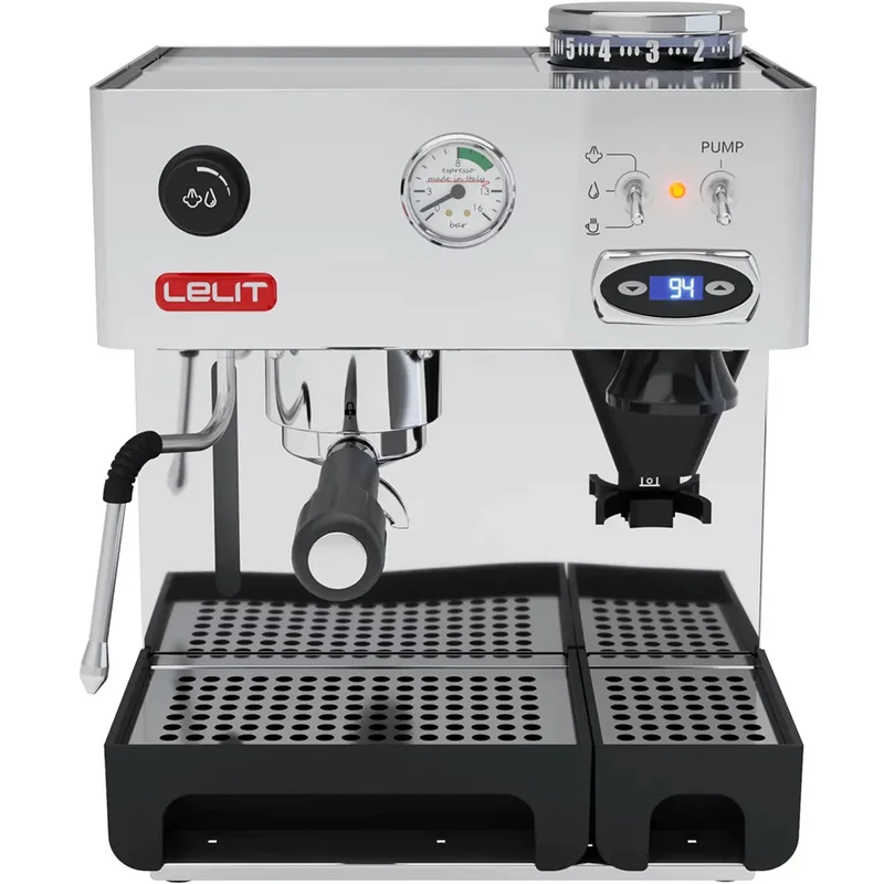Lelit Anita PL042TEMD Espresso Machine in Stainless Steel | Single Boiler