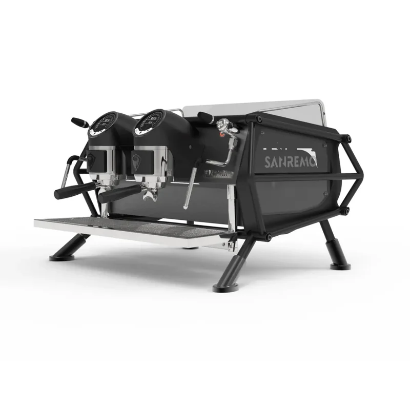 Sanremo Café Racer: Naked Espresso Machine 2/3 Group - Advanced Stainless Steel Boiler