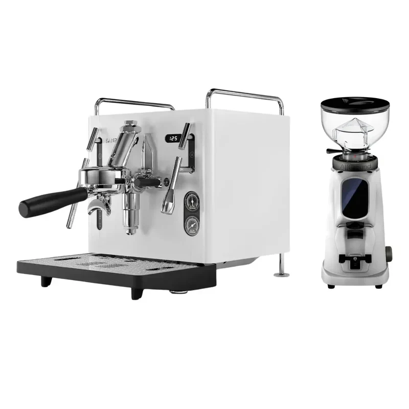 Sanremo Cube-R Espresso Machine + Fiorenzato All Ground Sense Grinder