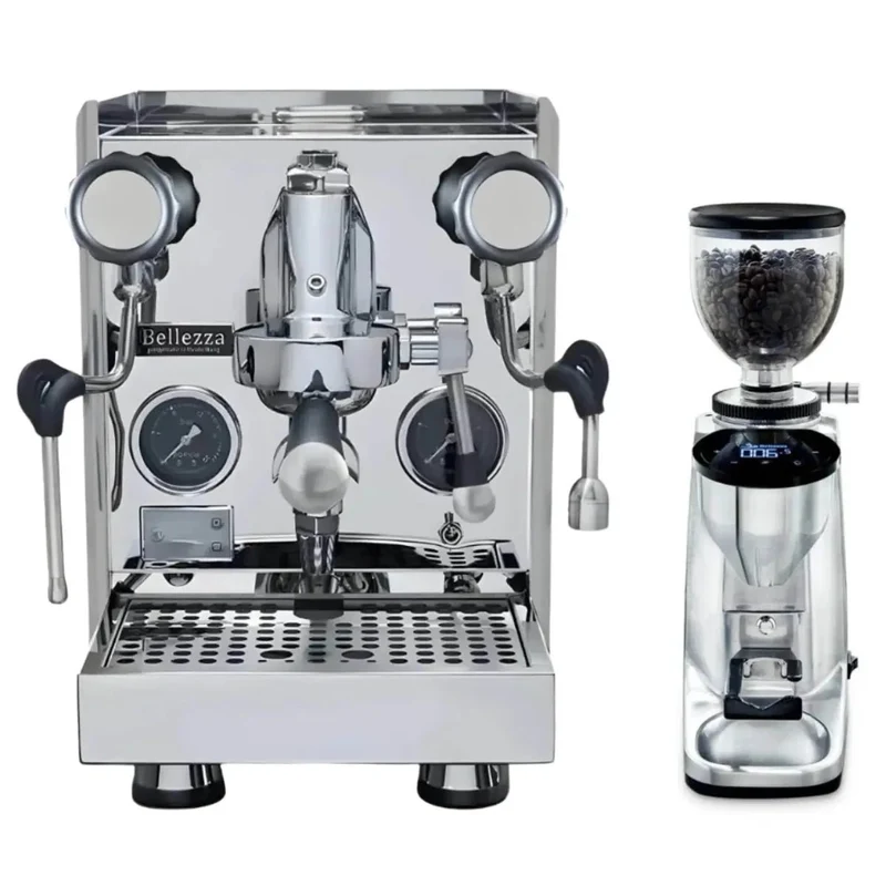 Bellezza Home Espresso Bundle - Giulia and Giulia Leva Espresso & Piccola Grinder