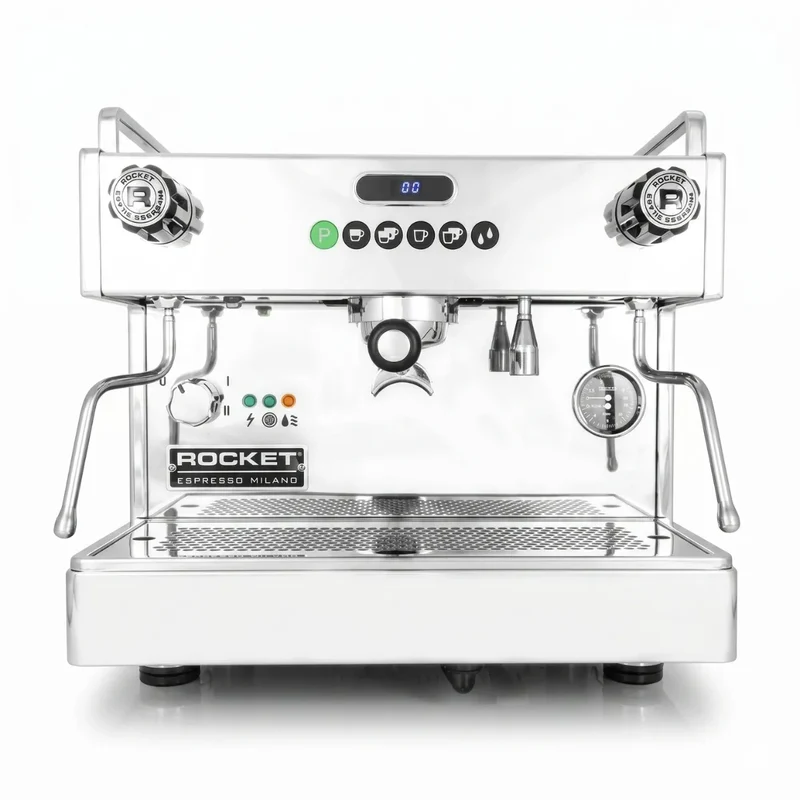 Rocket Boxer Evo Commercial Coffee Machine - Thermosiphon Heat Exchanger - Automatic