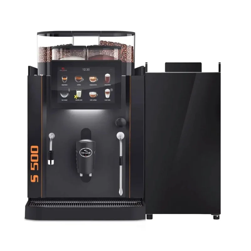 Rex Royal S500 Bean to Cup Coffee Machine + 10 Litre Milk Fridge, Installation and Service Package