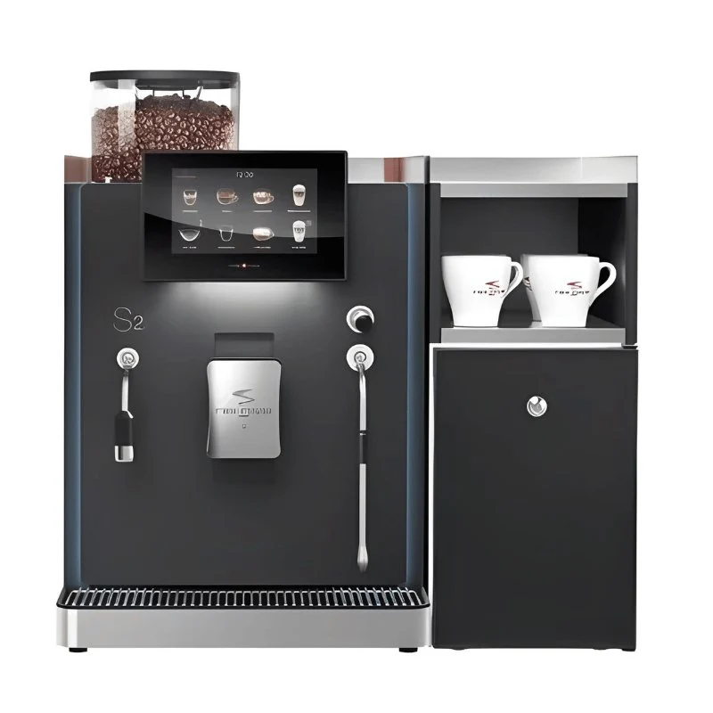 Rex Royal S2 Bean to Cup Coffee Machine + 7 Litre Milk Fridge, Installation and Service Package