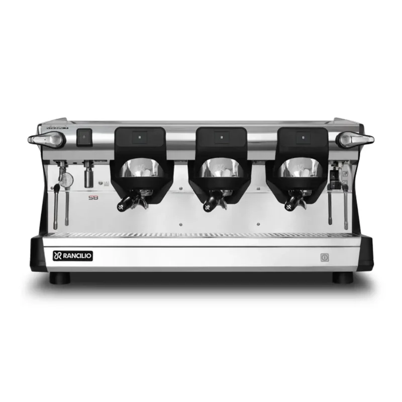 Rancilio Classe 7 S Group 3 Espresso Machine in Black - Single Boiler