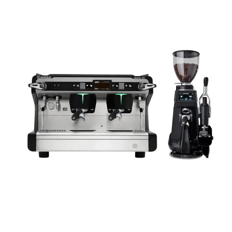 Rancilio Classe 20 Espresso Machine - ASB Automatic Technology + Rancilio Bond OD Espresso Grinder