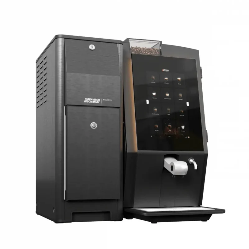 Bravilor Esprecious 21L Fresh Milk, Bean to Cup Coffee Machine + Instant Canister & Grinder