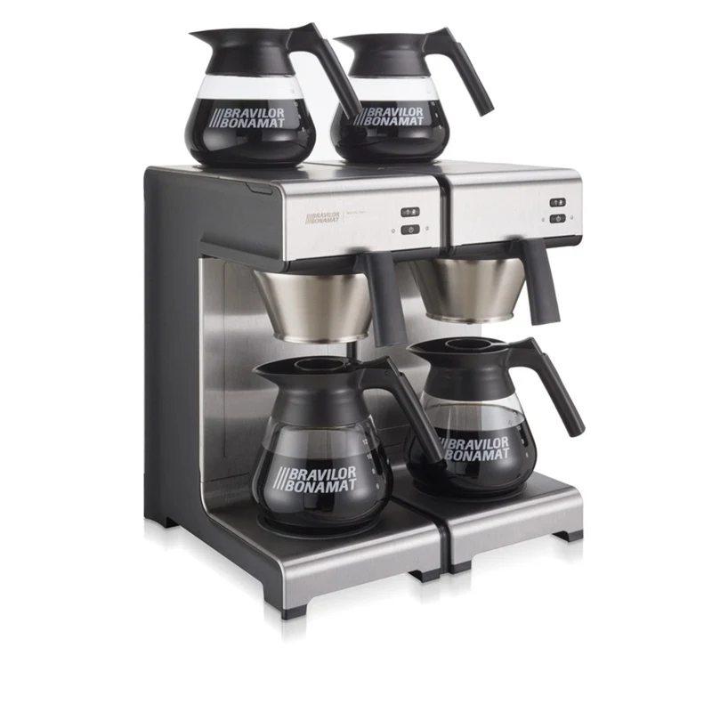 Bravilor Mondo Twin Quick Filtering Machine + 4x Decanters
