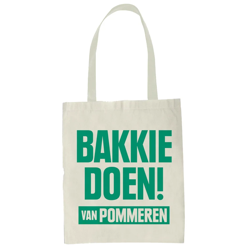 Van Pommeren - Totebag Bakkie doen!