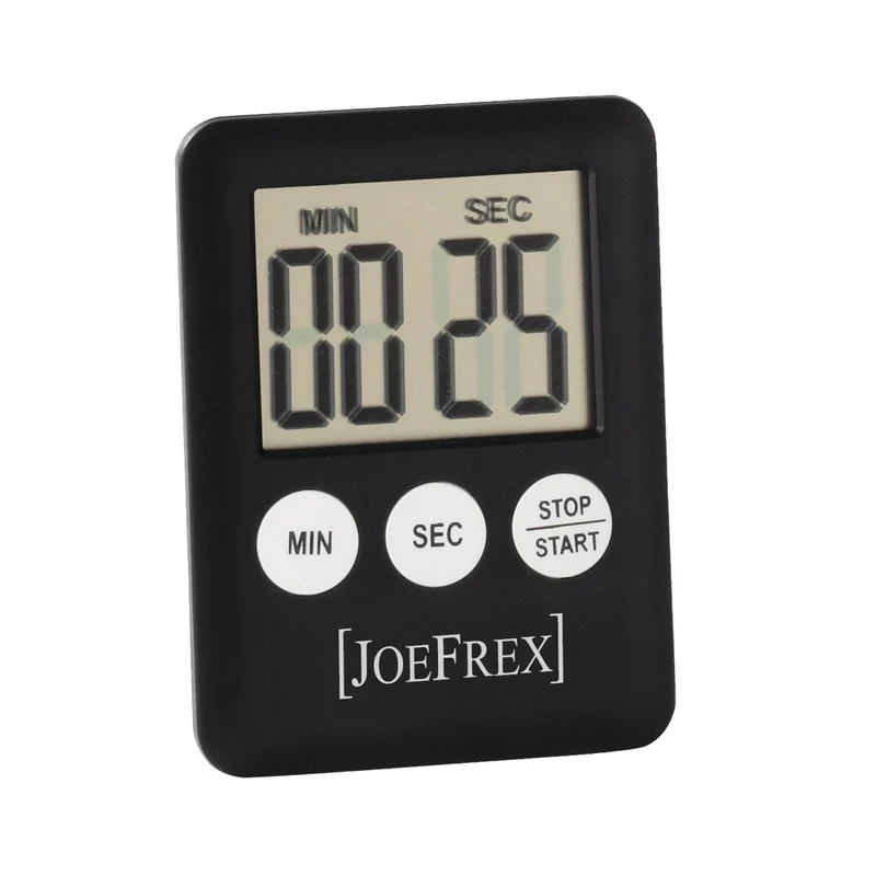 JoeFrex Digital Timer for Coffee - Espresso - Tea - Magnetisch
