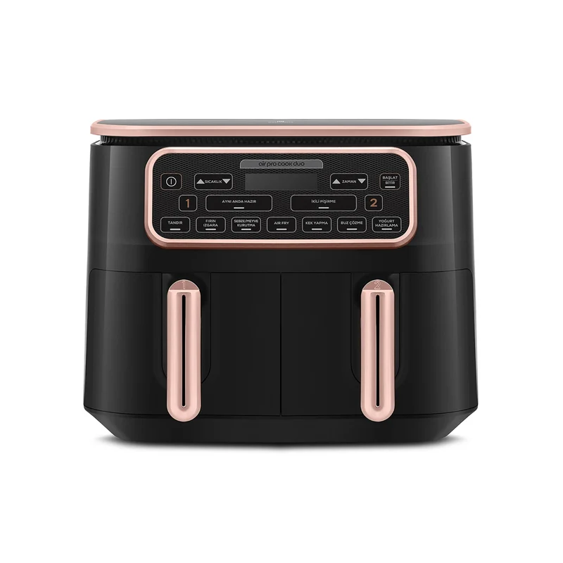 Karaca Air Pro Cook Duo Tandır XXXL Heißluftfritteuse Roségold 8L
