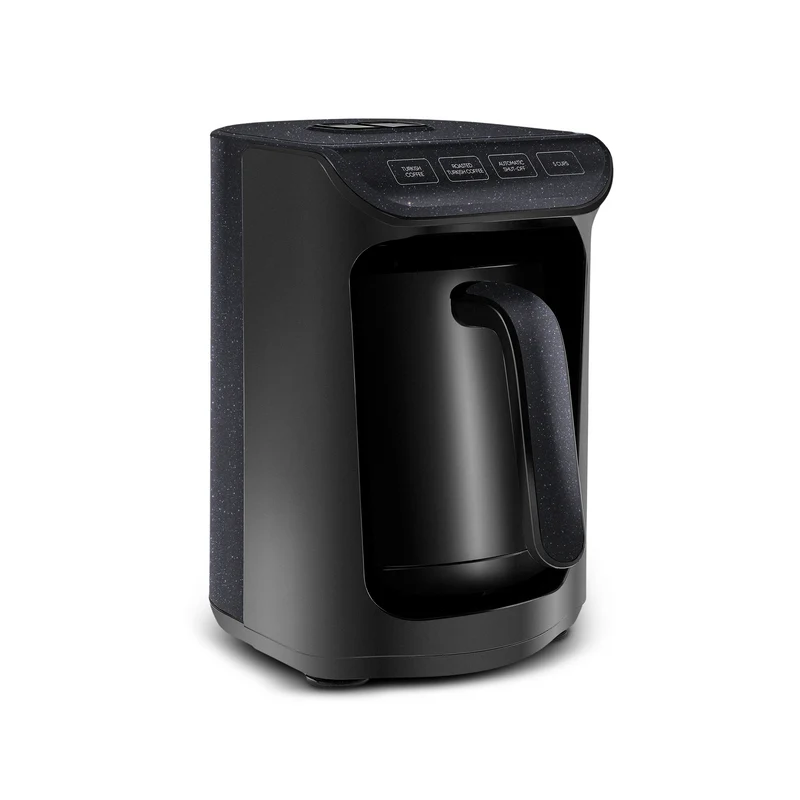 Karaca Hatır Koz Milky Türkische Kaffeemaschine, Glänzend Schwarz