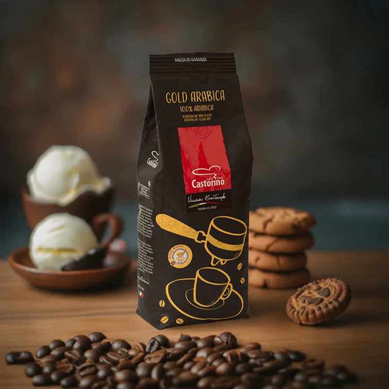 Gold Arabica Espresso-Röstung aus Neapel La Barista X Cafe Castorino