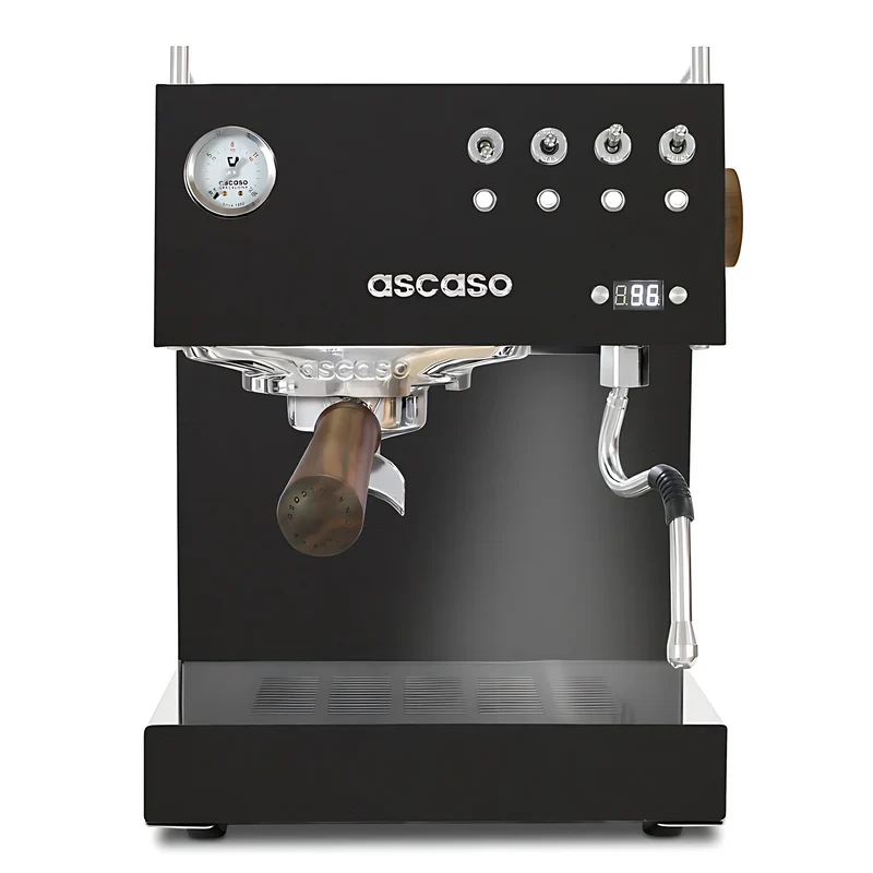 Ascaso Steel UNO PID schwarz / black & wood Version 2026