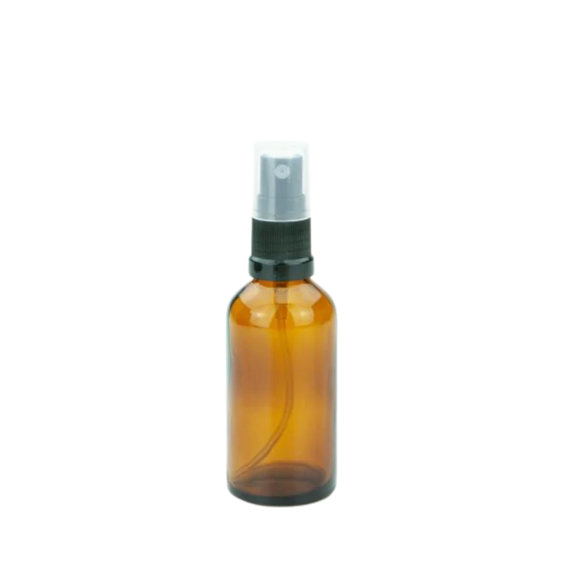 Braunglasflasche 50ml mit Feinzerstäuber