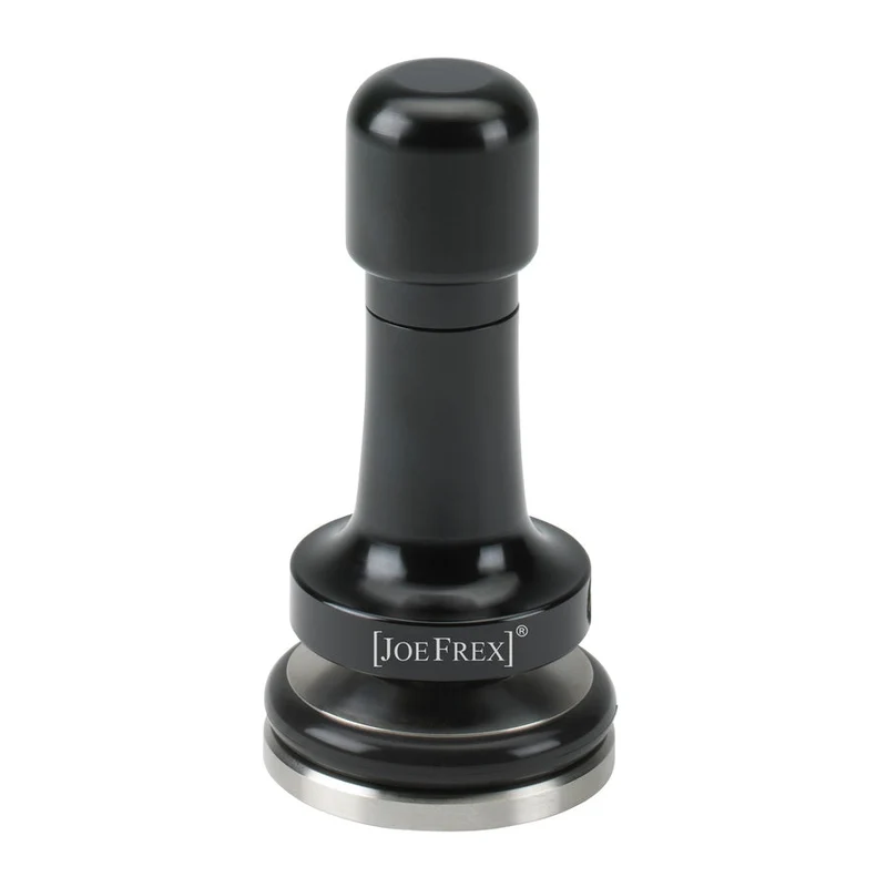 Joefrex Tamper mit Anpressdruck Druckregulierend Schwarz 58mm & 58.5mm