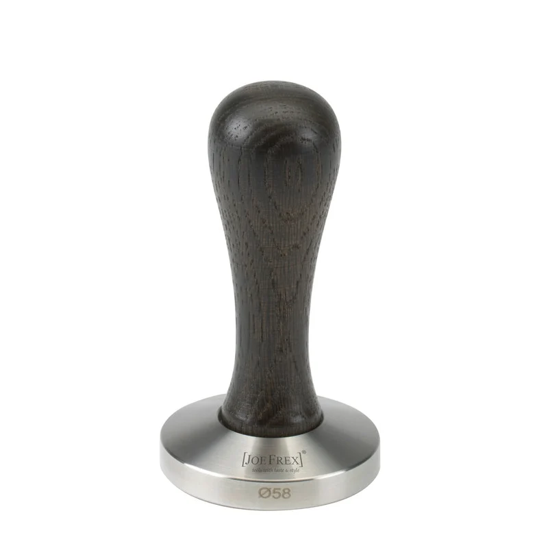Joefrex Tamper Eiche Holz Schwarz 58mm & 58.5mm