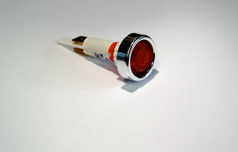 Neon Indicatie Lamp Rood - V220 M.10