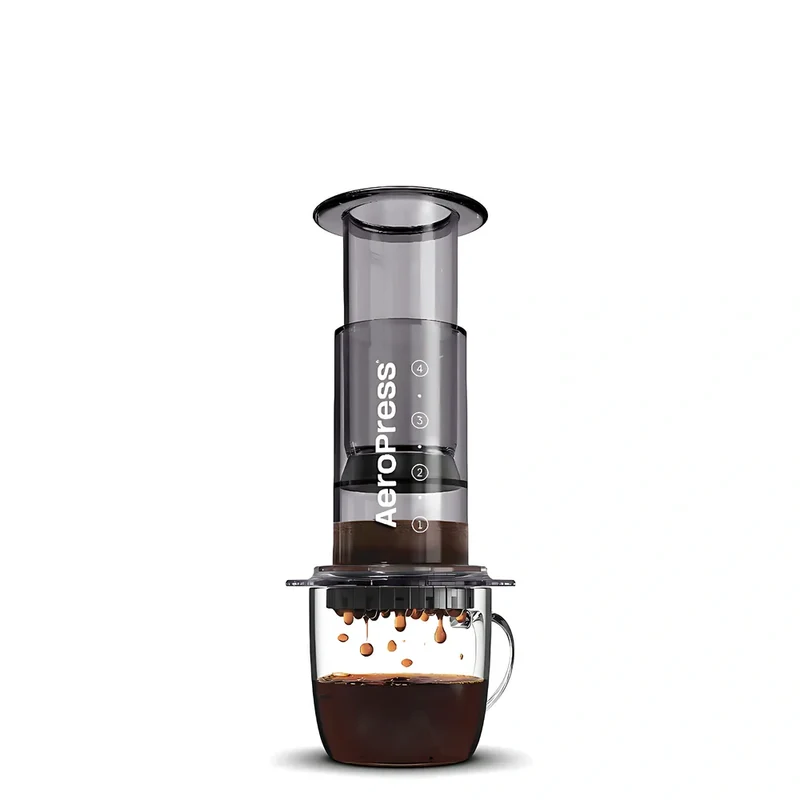AeroPress Clear Black Coffee Maker Inkl. 100 Filter